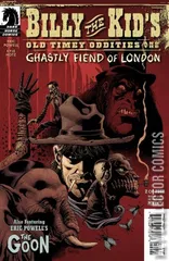 Variant Cover for Billy the Kid's Old Timey Oddities & the Ghastly Fiend of London #2