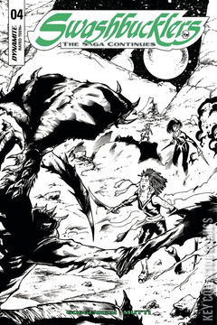 Variant Cover for Swashbucklers: The Saga Continues #4