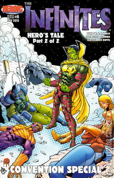 Variant Cover for The Infinites #6