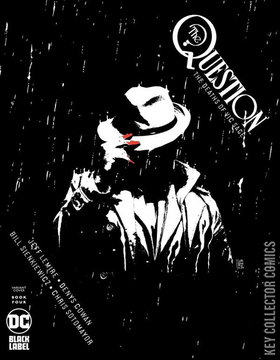 Variant Cover for Question: The Deaths of Vic Sage #4