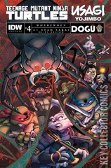 Variant Cover for Teenage Mutant Ninja Turtles / Usagi Yojimbo: WhereWhen #4