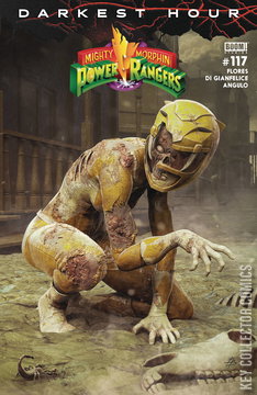 Variant Cover for Mighty Morphin Power Rangers #117