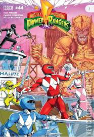 Variant Cover for Mighty Morphin Power Rangers #44
