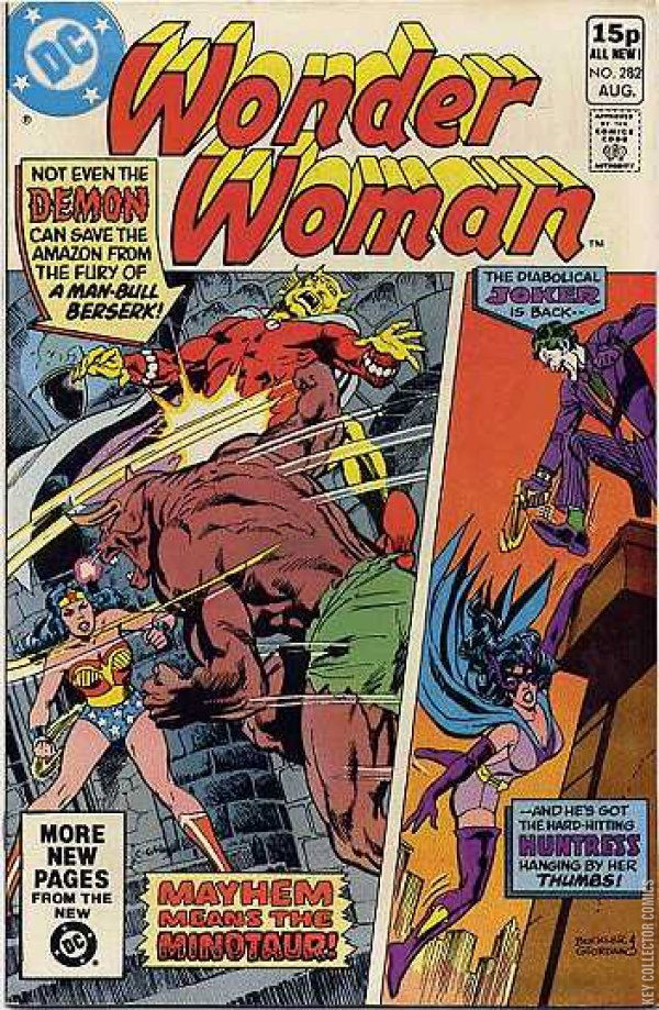 Variant Cover for Wonder Woman #282