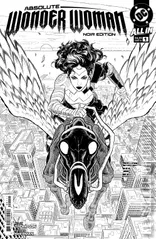 Cover for Absolute Wonder: Woman Noir Edition #1