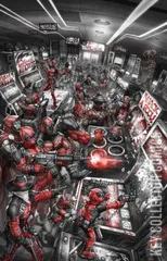 Variant Cover for Deadpool: Black, White & Blood #1