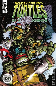 Variant Cover for Teenage Mutant Ninja Turtles: Urban Legends #25