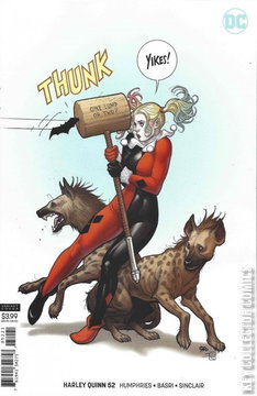 Variant Cover for Harley Quinn #52