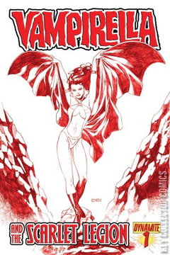Variant Cover for Vampirella and the Scarlet Legion #1