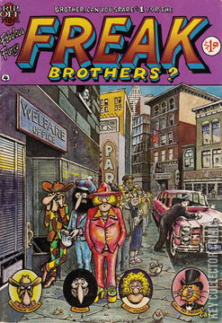 Variant Cover for The Fabulous Furry Freak Brothers #4