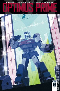 Variant Cover for Optimus Prime #10