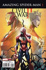Cover for Civil War II: Amazing Spider-Man #1