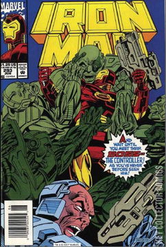 Variant Cover for Iron Man #293