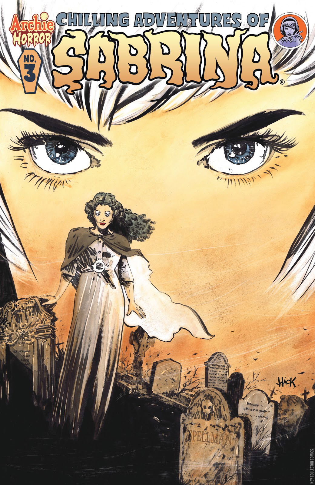 Cover art for Chilling Adventures of Sabrina #3
