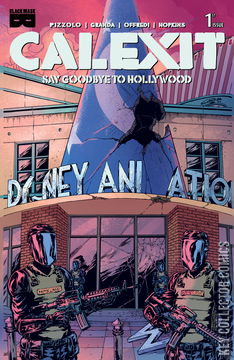 Variant Cover for Calexit: Say Goodbye to Hollywood #1