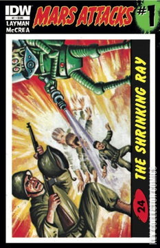 Variant Cover for Mars Attacks #1
