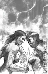 Variant Cover for Red Sonja: The Superpowers #2