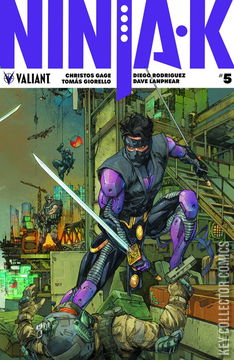 Variant Cover for Ninja-K #5