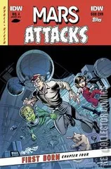 Variant Cover for Mars Attacks: First Born #4