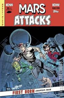 Variant Cover for Mars Attacks: First Born #4