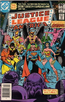 Variant Cover for Justice League of America #197