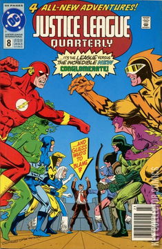 Variant Cover for Justice League Quarterly #8