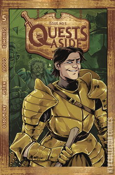 Variant Cover for Quests Aside #5