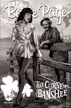 Variant Cover for Bettie Page: The Curse of the Banshee #2