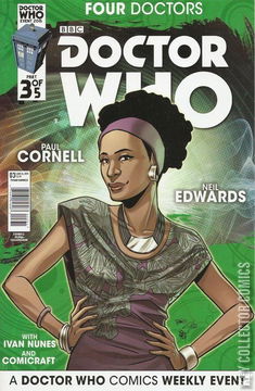 Variant Cover for Doctor Who: Four Doctors #3