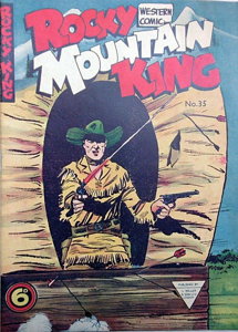 Rocky Mountain King Western Comic #35