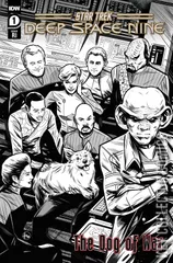 Variant Cover for Star Trek: Deep Space Nine -  The Dog of War #1