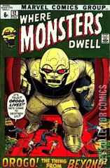 Variant Cover for Where Monsters Dwell #12