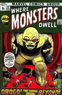 Variant Cover for Where Monsters Dwell #12