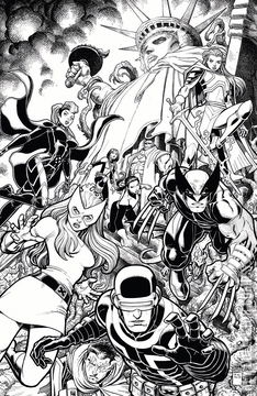 Variant Cover for Powers of X #5