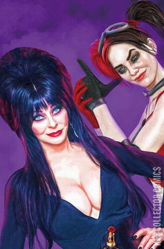 Variant Cover for Harley Quinn x Elvira #1