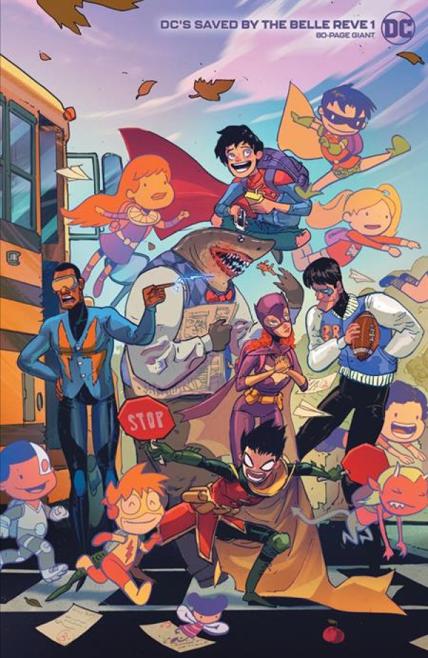 Variant Cover for DC's Saved by the Belle Reve #1