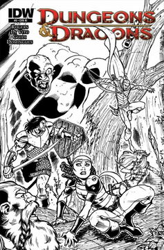 Variant Cover for Dungeons & Dragons #9