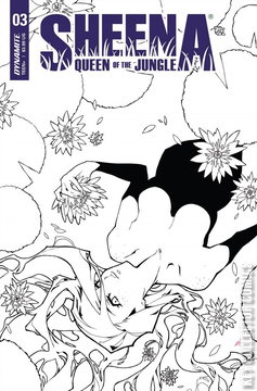 Variant Cover for Sheena, Queen of the Jungle #3