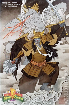 Variant Cover for Mighty Morphin Power Rangers #7