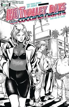 Variant Cover for Hot Valley Days and Cocaine Nights #1