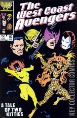 Cover for West Coast Avengers #16