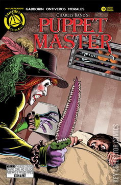 Variant Cover for Puppet Master #9