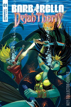 Variant Cover for Barbarella / Dejah Thoris #1