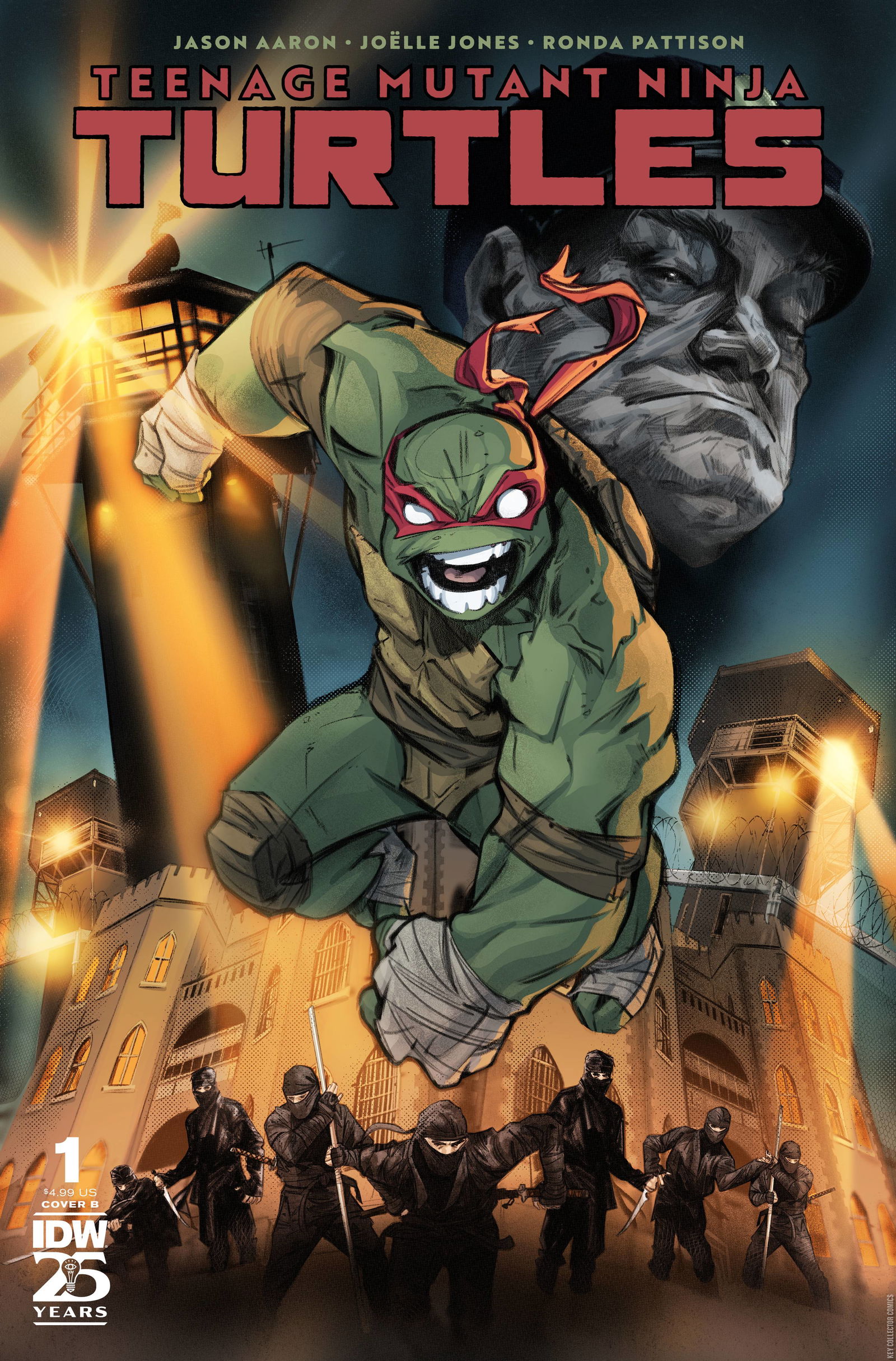 Cover art for Teenage Mutant Ninja Turtles #1 