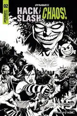 Variant Cover for Hack / Slash vs. Chaos #2
