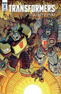 Variant Cover for Transformers: Unicron #2