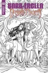 Variant Cover for Barbarella / Dejah Thoris #2