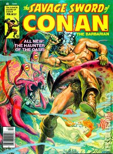 Savage Sword of Conan #37