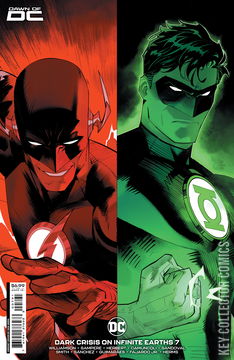 Variant Cover for Dark Crisis On Infinite Earths #7