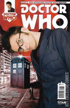 Variant Cover for Doctor Who: The Tenth Doctor #1
